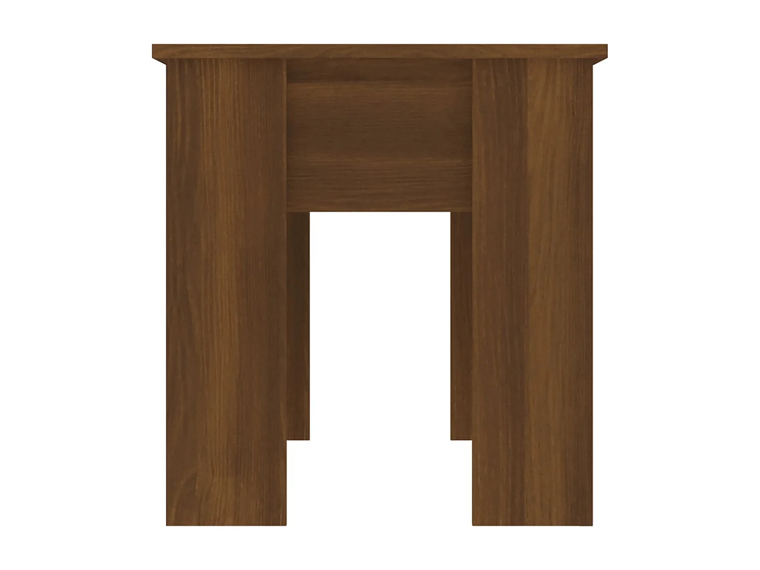 Table basse Chêne marron 101x49x52 cm Bois d'ingénierie