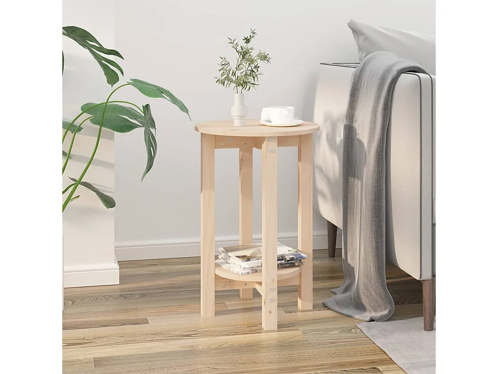 Table basse Ø 40x60 cm Bois massif de pin