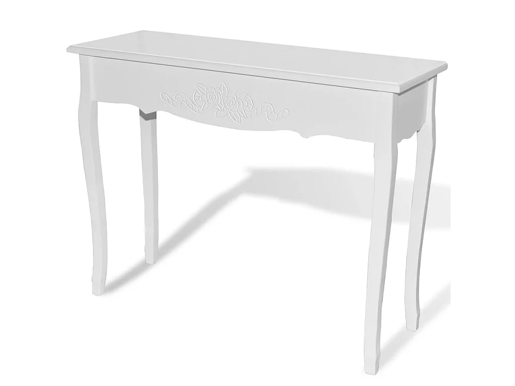 Mesa consola de tocador blanco