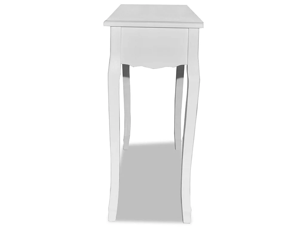 Mesa consola de tocador blanco