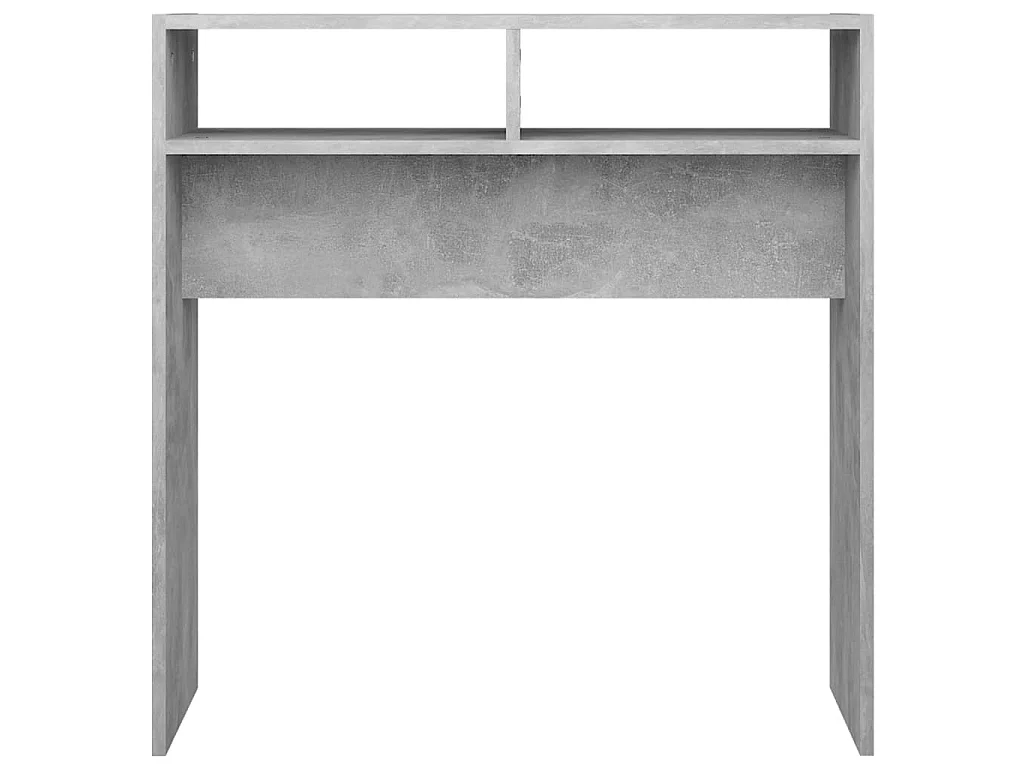 Konsolentisch Betongrau 78x30x80 cm Holzwerkstoff