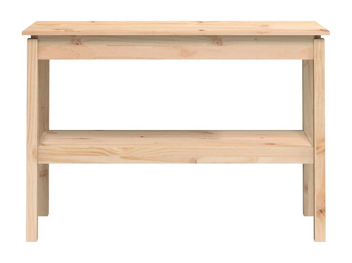 Table console 110x40x75 cm Bois massif de pin