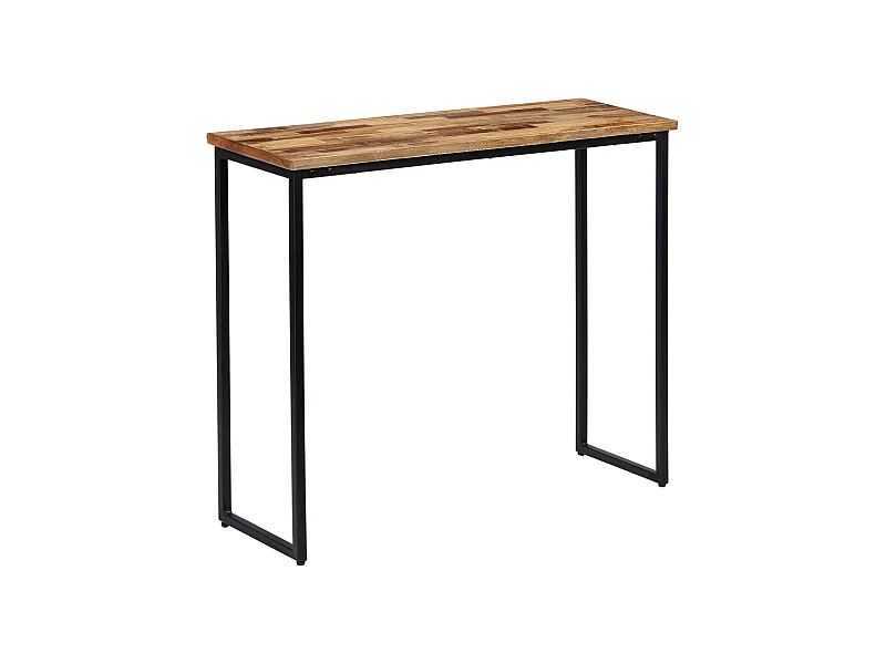 Konsolentisch Recyceltes Massivholz Teak 90 x 30 x 76 cm