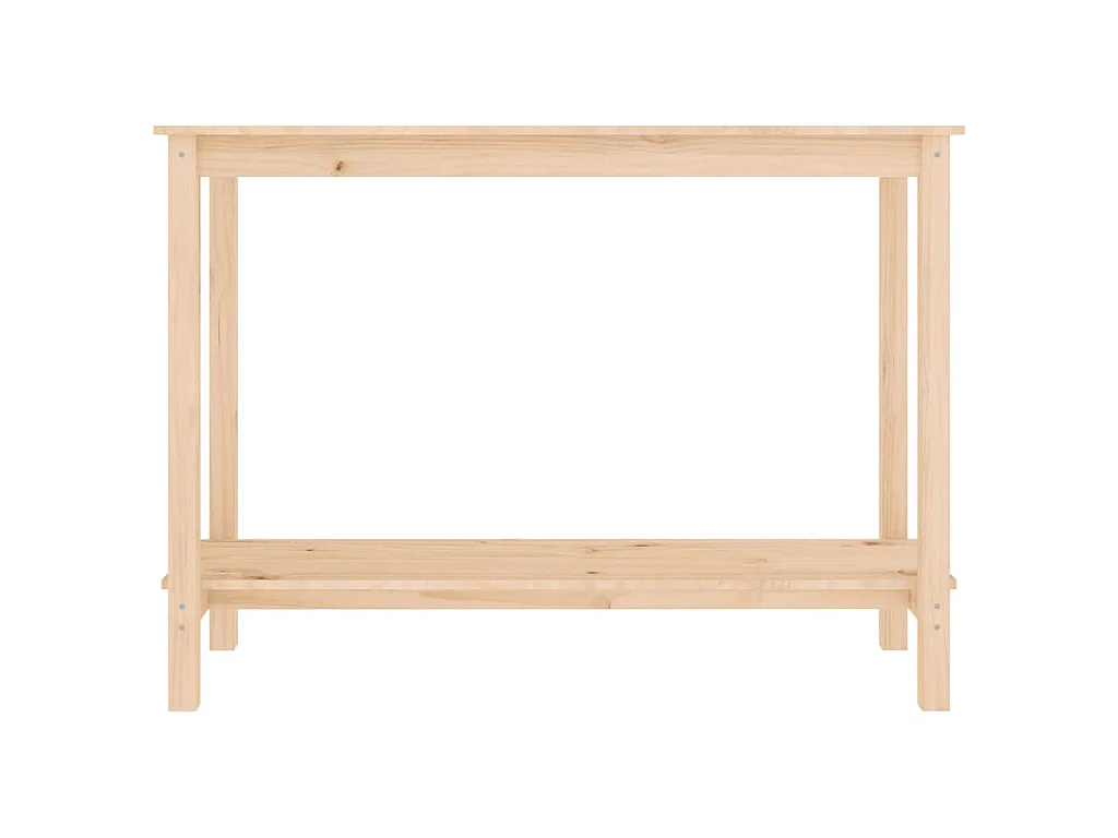 Table console 110x40x80 cm Bois massif de pin