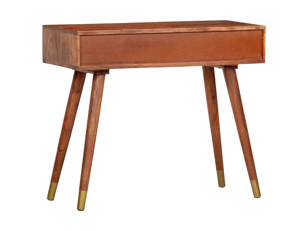 Table console 90x35x76 cm Bois d'acacia massif