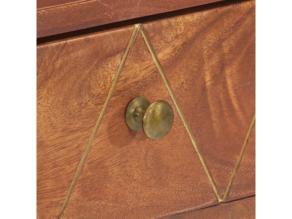 Table console 90x35x76 cm Bois d'acacia massif