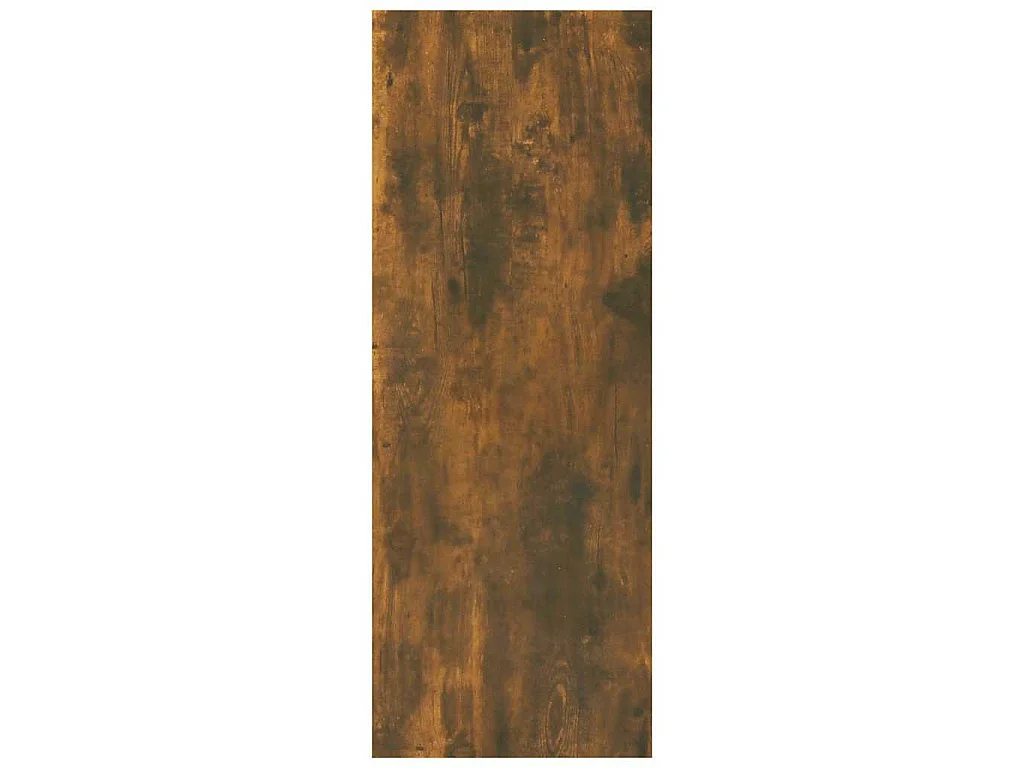 Wandtafel 105x30x80 cm bewerkt hout gerookt eikenkleurig