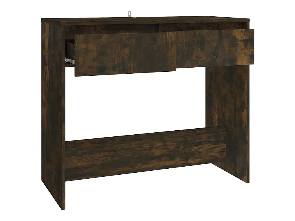 Konsolentisch Räuchereiche 89x41x76,5 cm Holzwerkstoff
