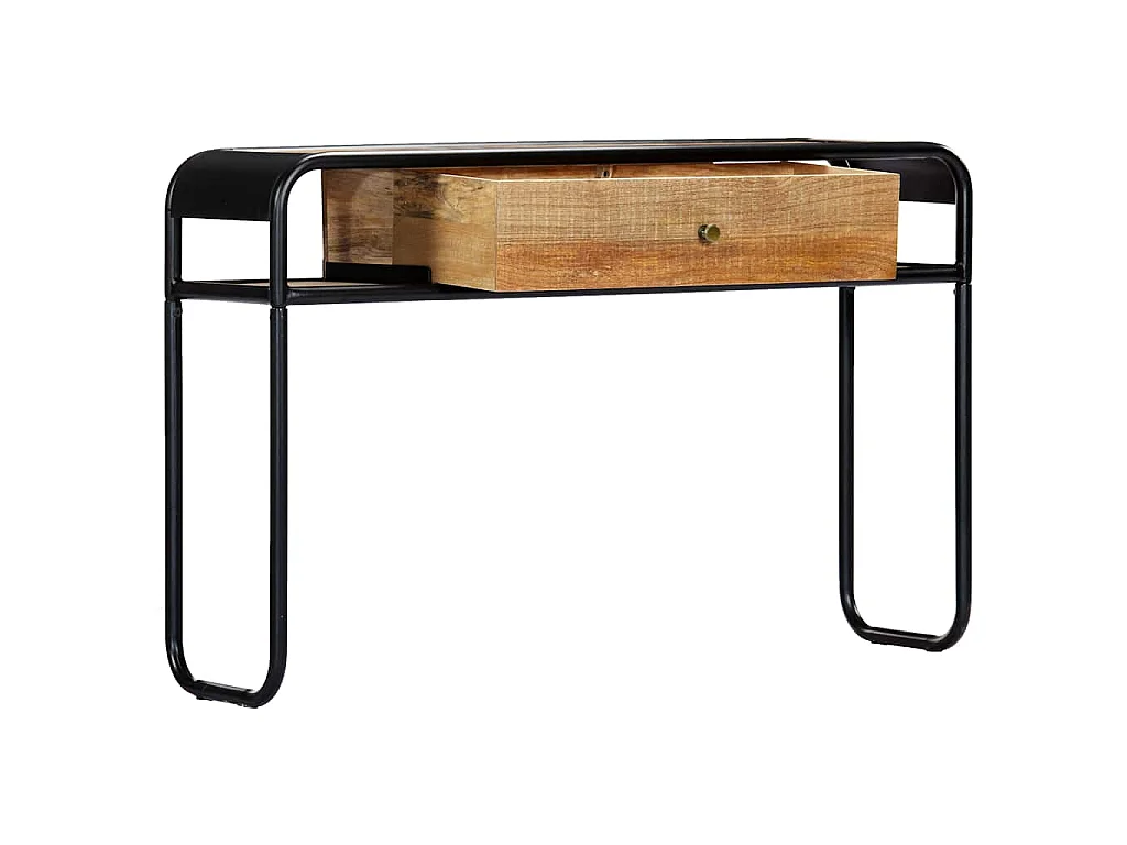 Table console 118 x 30 x 75 cm Bois de manguier massif