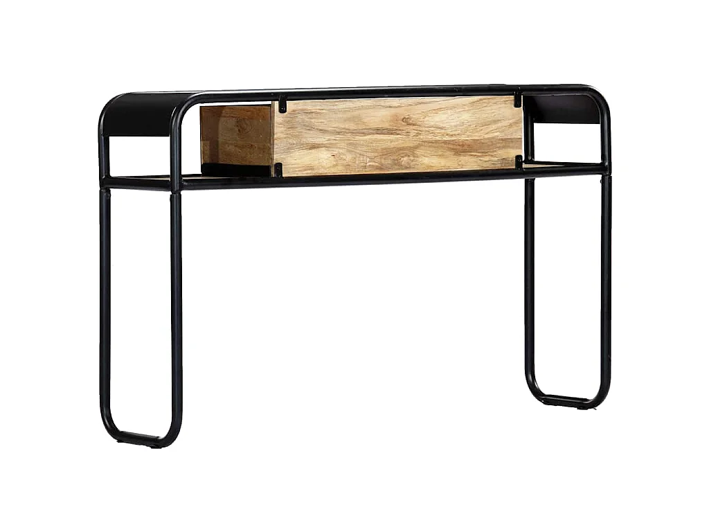 Table console 118 x 30 x 75 cm Bois de manguier massif