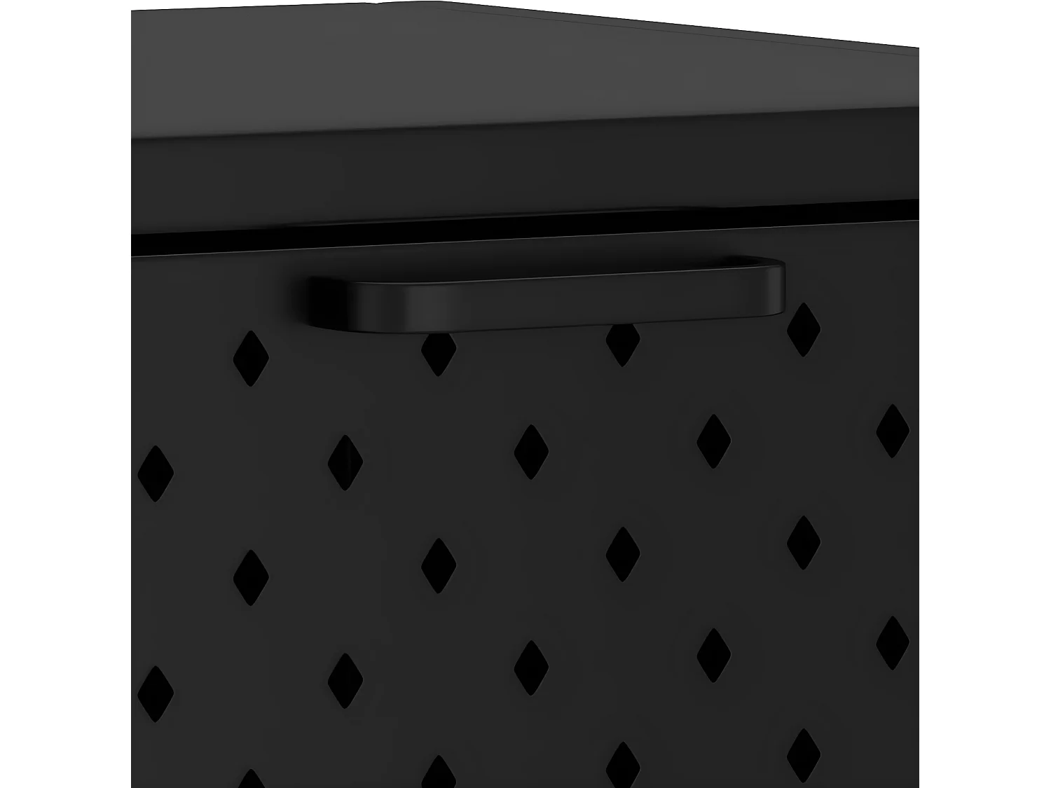 Table console Noir 106x35x75 cm Acier