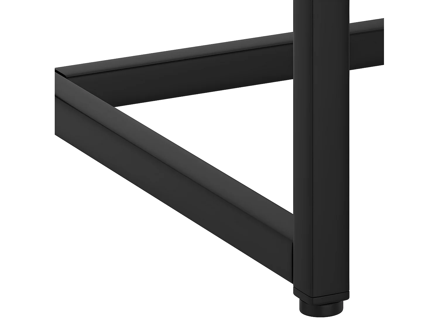 Table console Noir 106x35x75 cm Acier