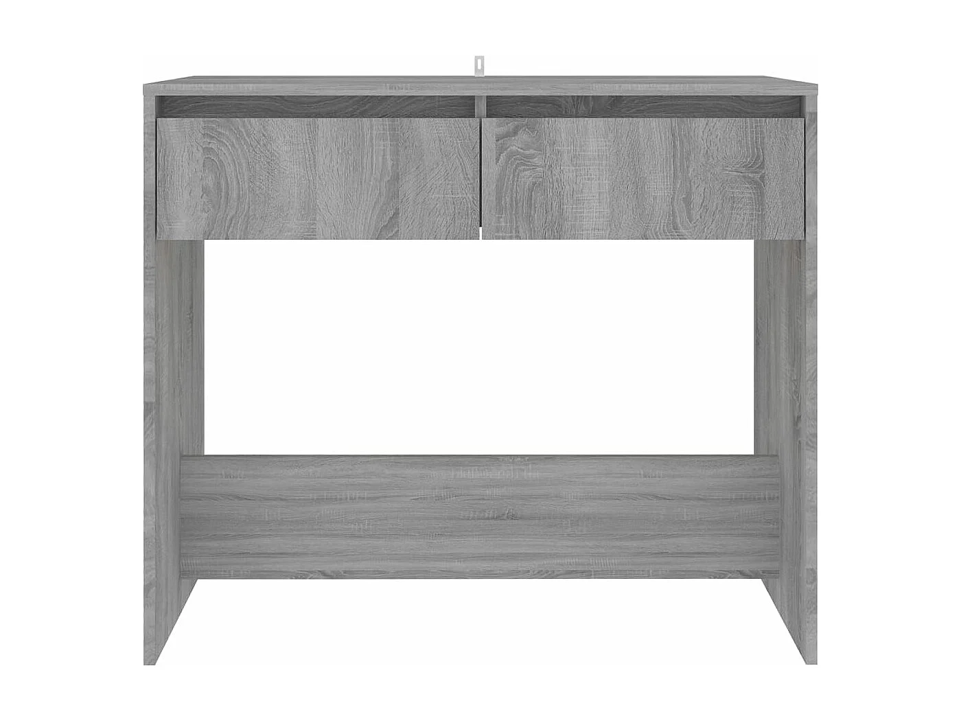 Wandtafel 89x41x76,5 cm bewerkt hout grijs sonoma eikenkleurig