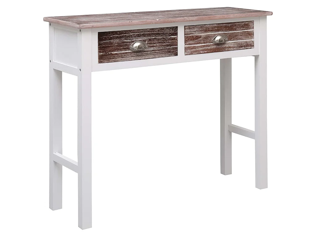 Table console Marron 90 x 30 x 77 cm Bois