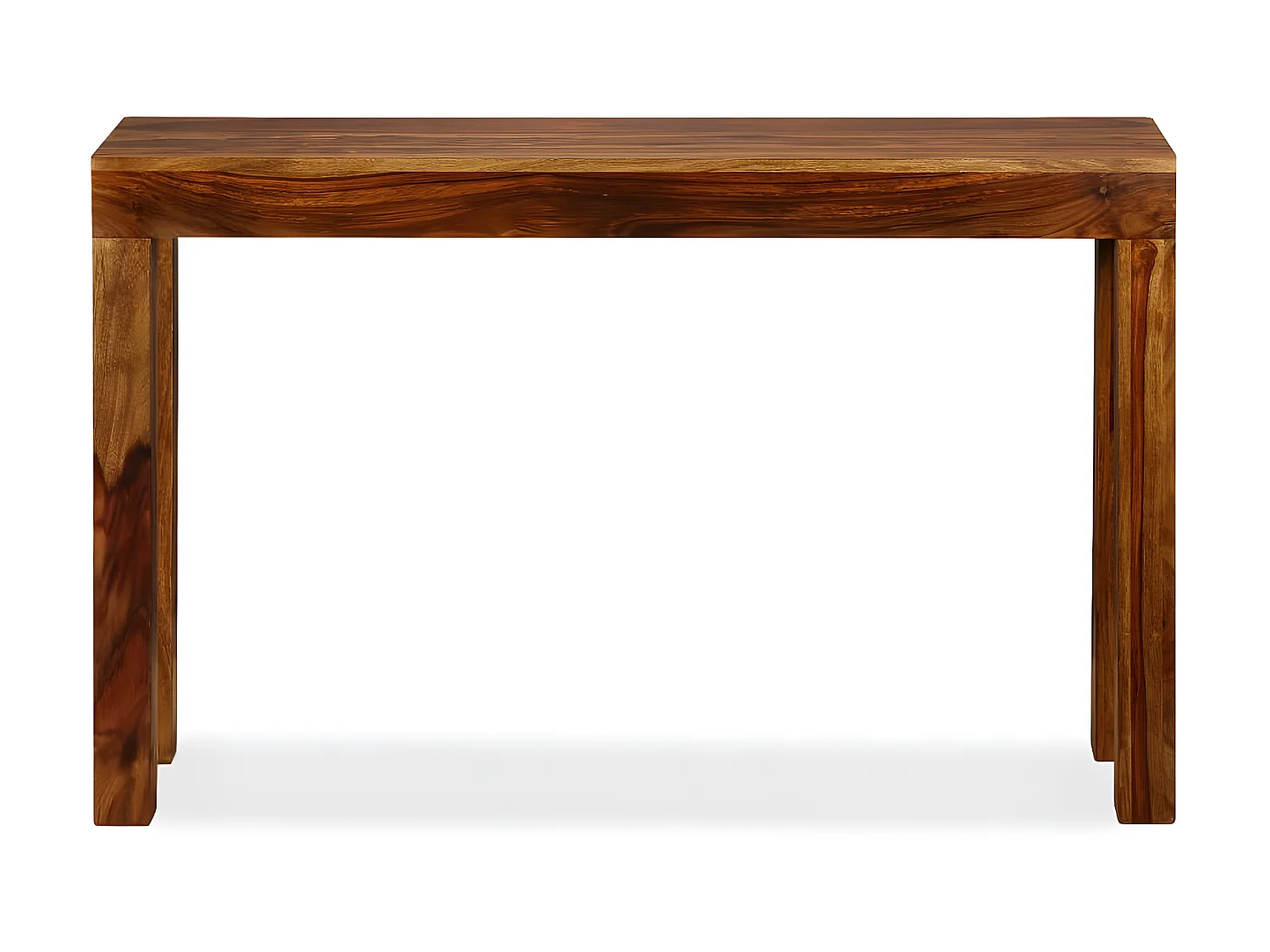 Table console Bois massif 120x35x75 cm