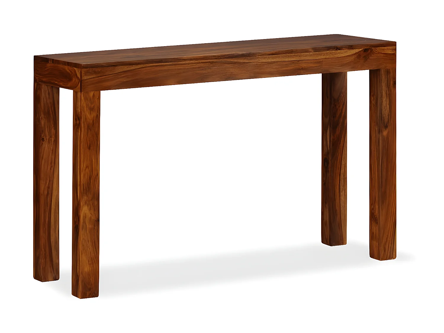 Table console Bois massif 120x35x75 cm