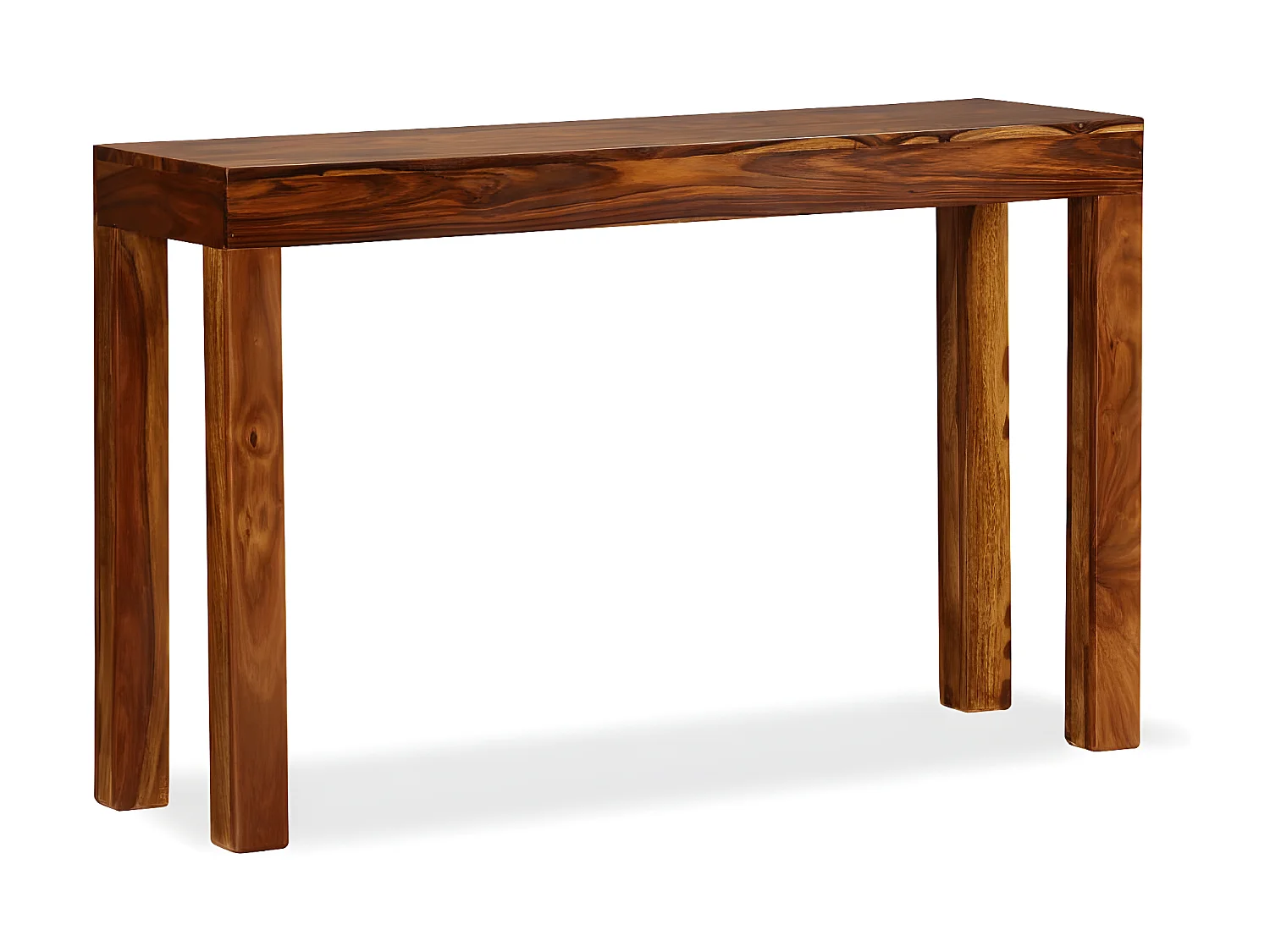 Table console Bois massif 120x35x75 cm