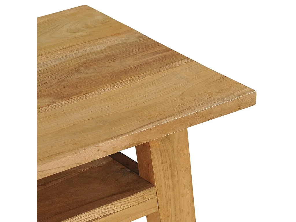Table console 120x35x75 cm Bois de teck massif