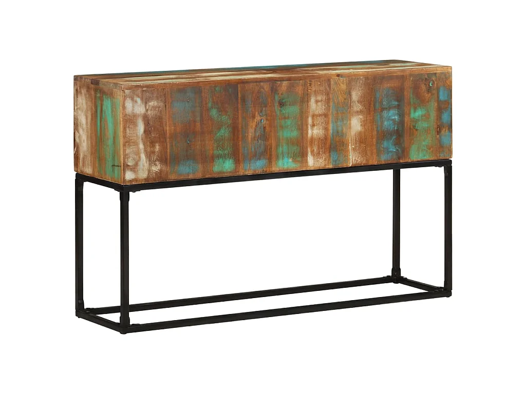 Table console 120x30x75 cm Bois de récupération massif