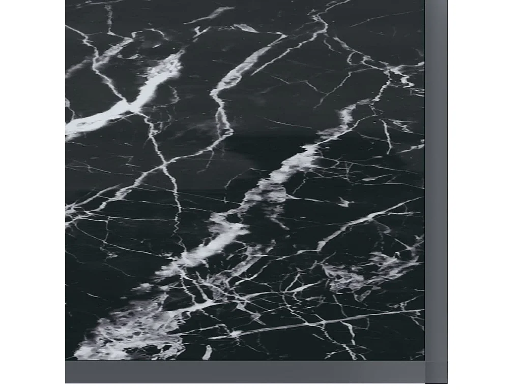 Konsolentisch Schwarz 140x35x75,5 cm Hartglas