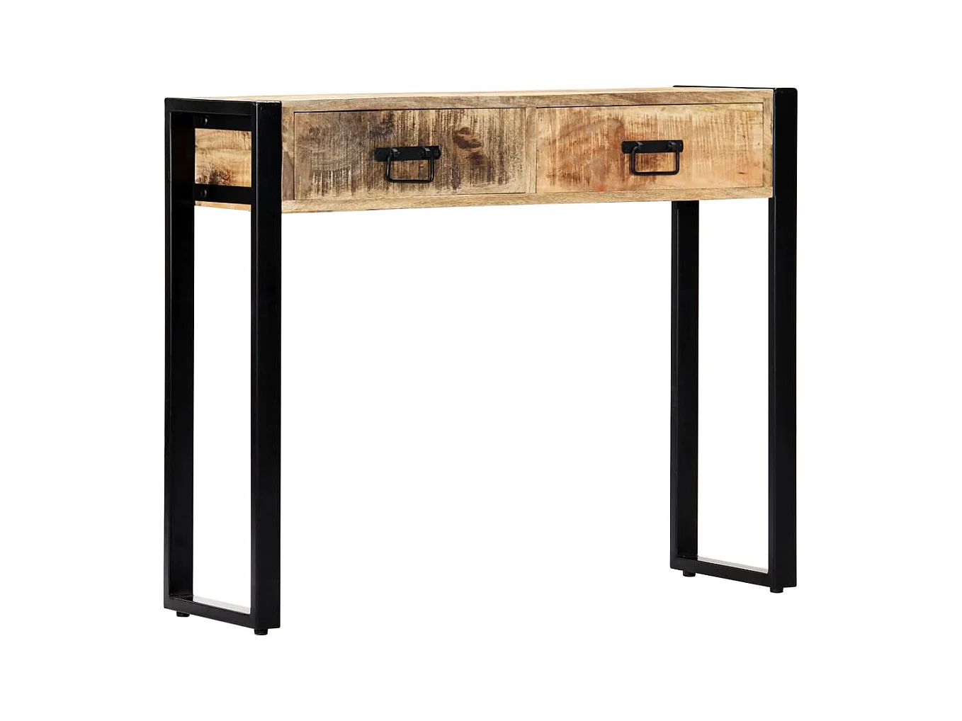 Wandtafel 90x30x75 cm massief mangohout