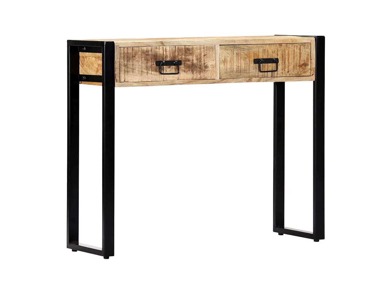 Wandtafel 90x30x75 cm massief mangohout