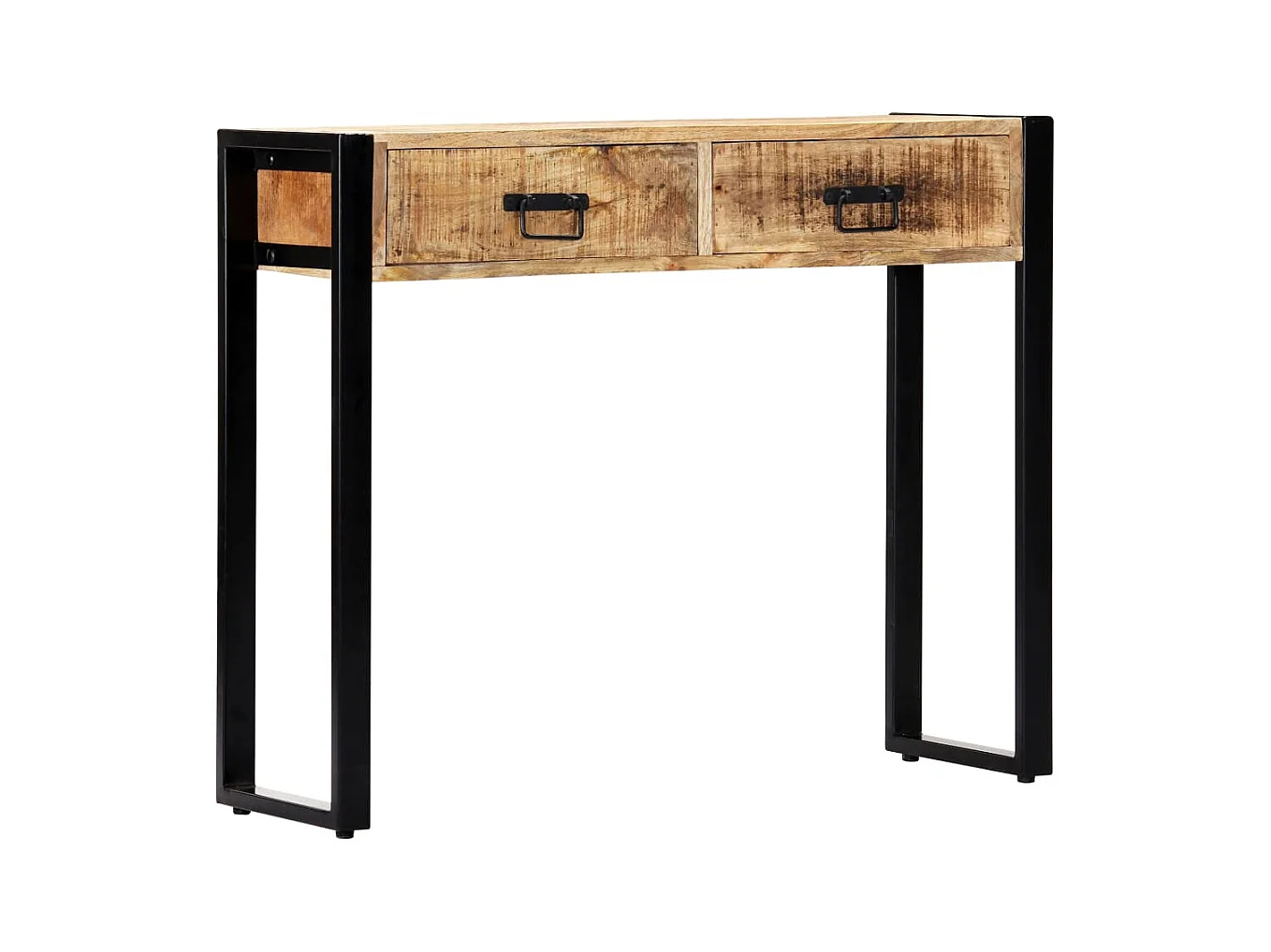 Wandtafel 90x30x75 cm massief mangohout