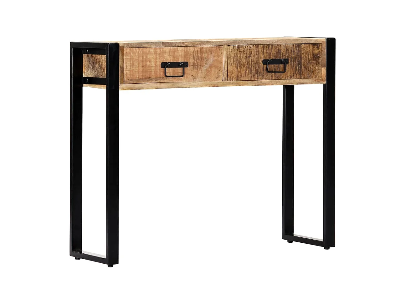 Wandtafel 90x30x75 cm massief mangohout