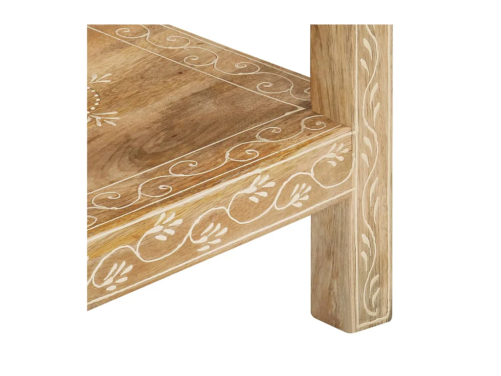 Table console 80x35x74 cm Bois de manguier massif