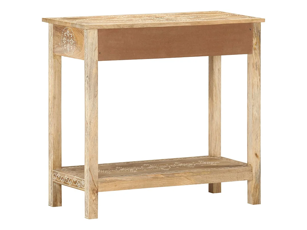 Table console 80x35x74 cm Bois de manguier massif