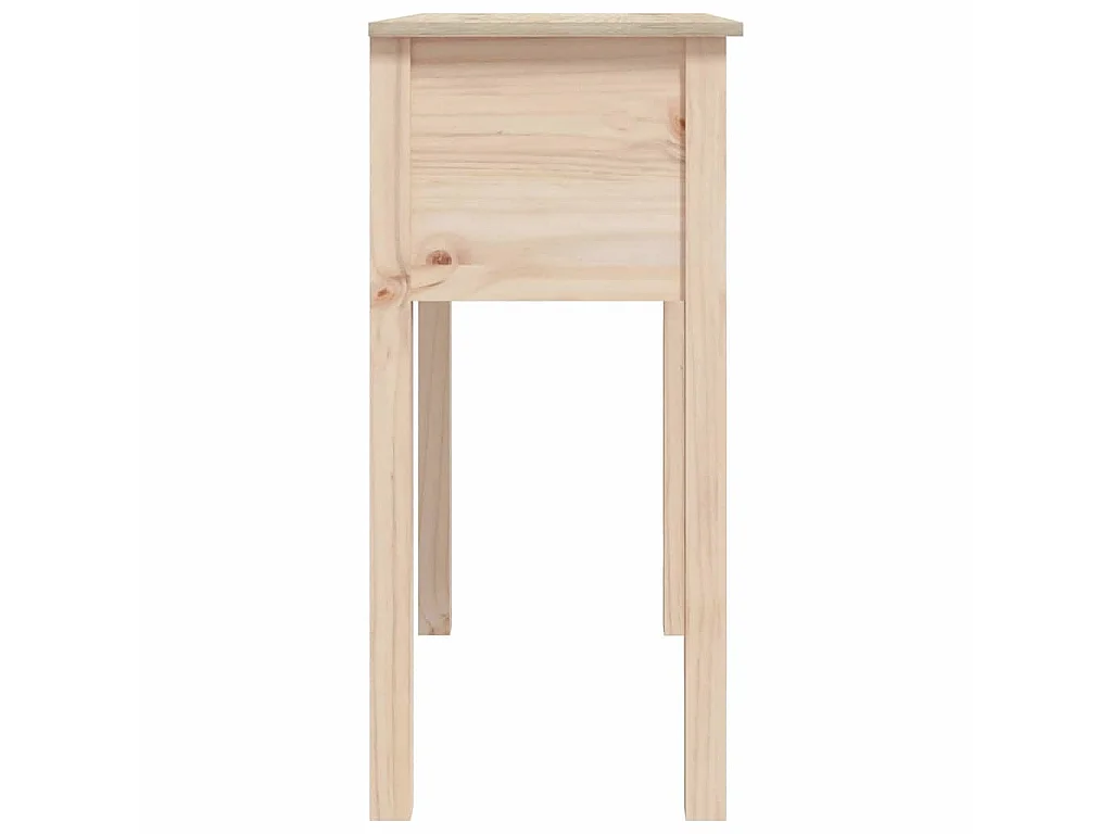 Table console 70x35x75 cm Bois massif de pin
