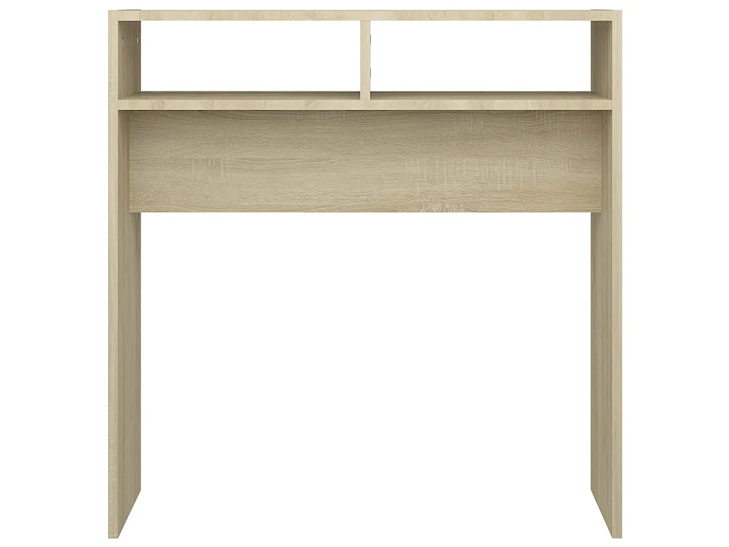 Wandtafel 78x30x80 cm bewerkt out sonoma eikenkleurig