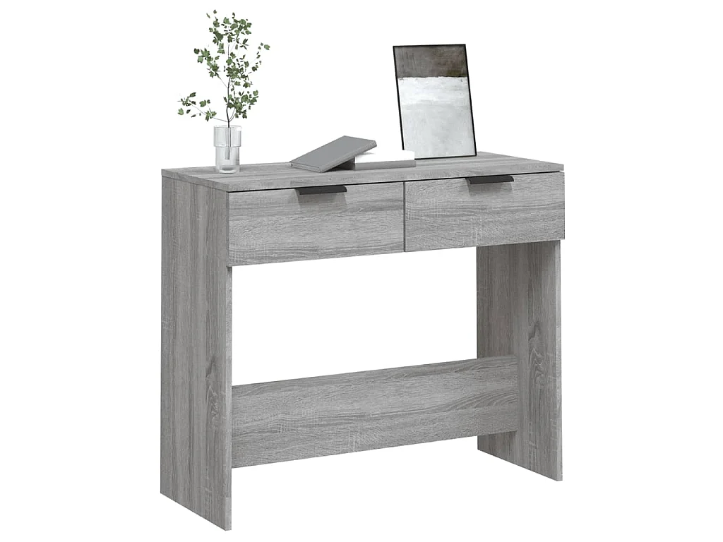 Konsolentisch Grau Sonoma 90x36x75 cm Holzwerkstoff