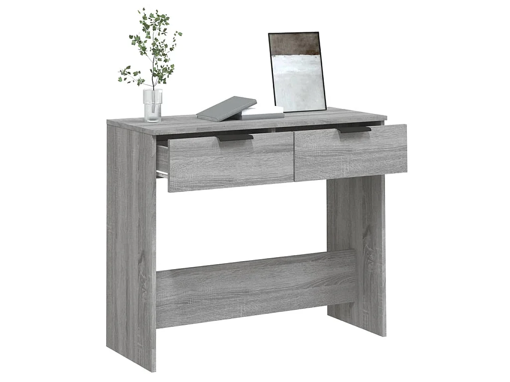Konsolentisch Grau Sonoma 90x36x75 cm Holzwerkstoff