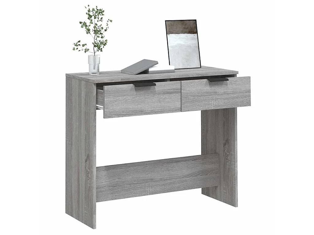 Konsolentisch Grau Sonoma 90x36x75 cm Holzwerkstoff