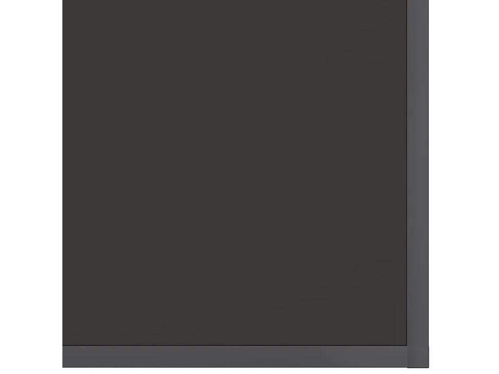 Tavolo Consolle Nero 140x35x75,5 cm in Vetro Temperato