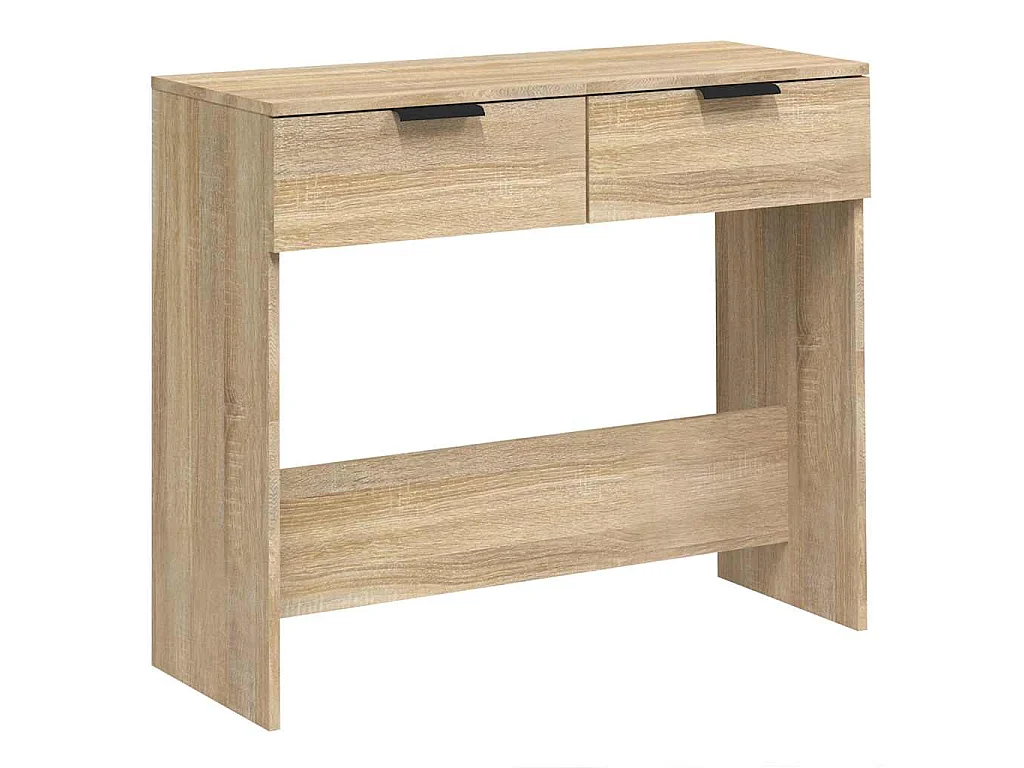 Table console Chêne sonoma 90x36x75 cm Bois d'ingénierie