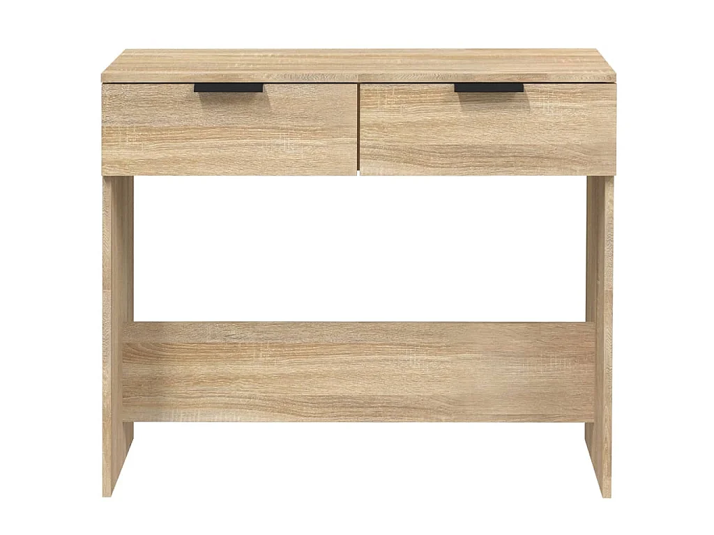 Table console Chêne sonoma 90x36x75 cm Bois d'ingénierie