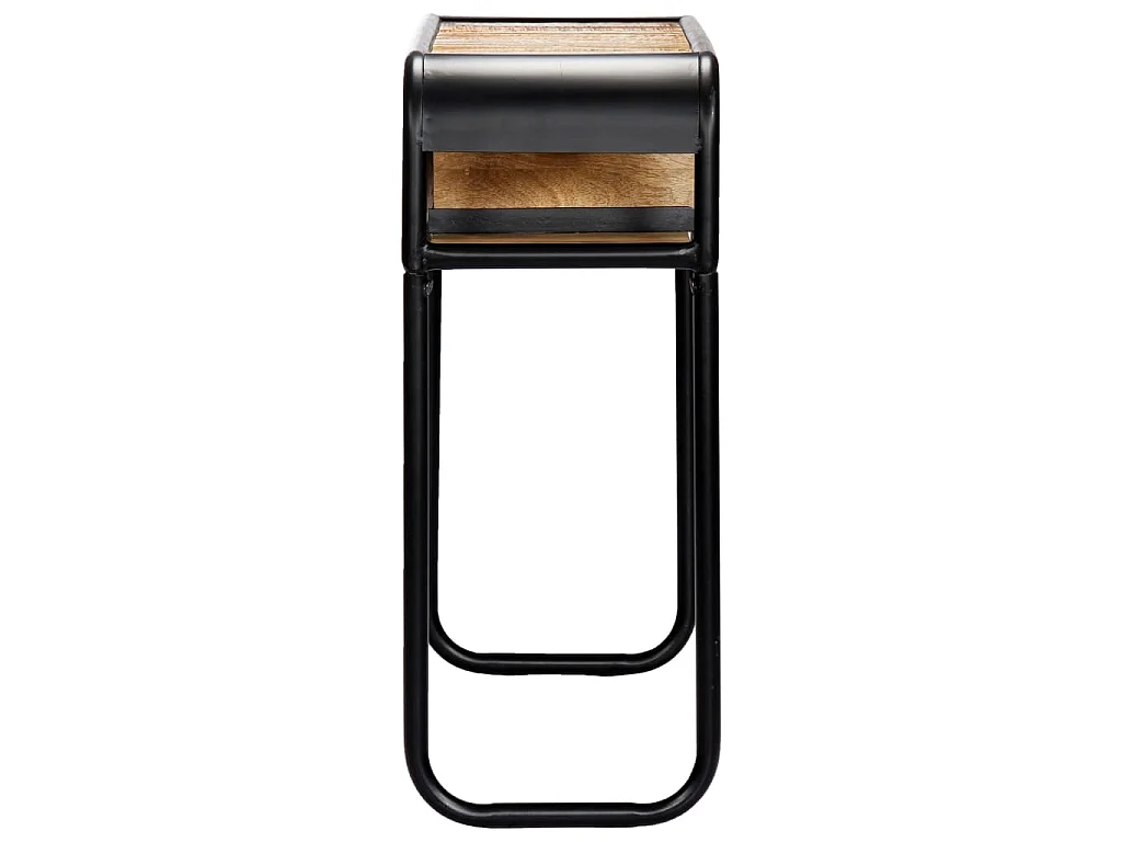 Table console 118 x 30 x 75 cm Bois de récupération massif