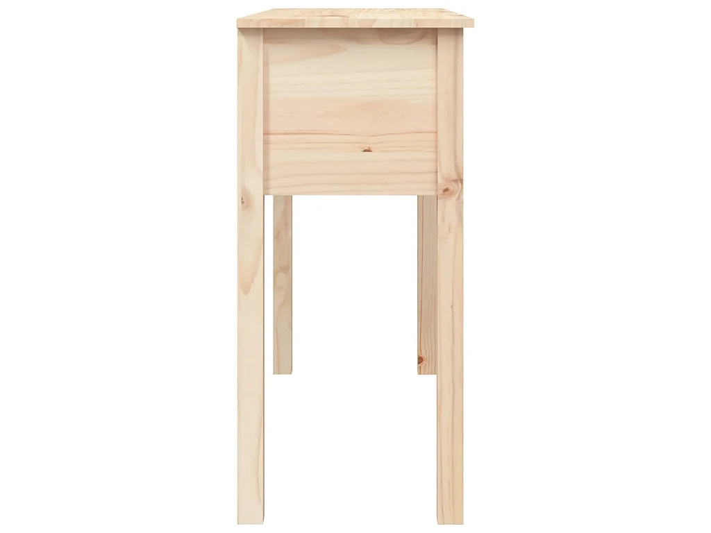 Table console 100x35x75 cm Bois massif de pin