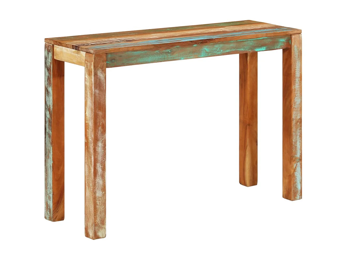 Table console 110x35x76 cm Bois de récupération massif