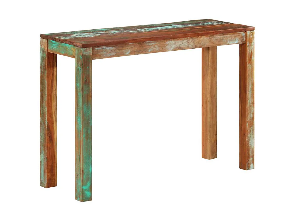 Table console 110x35x76 cm Bois de récupération massif