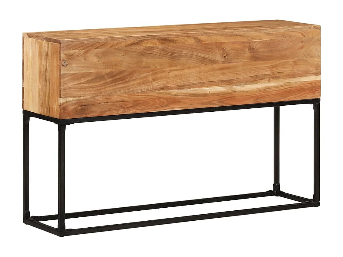 Konsolentisch 120x30x75 cm Massivholz Akazie