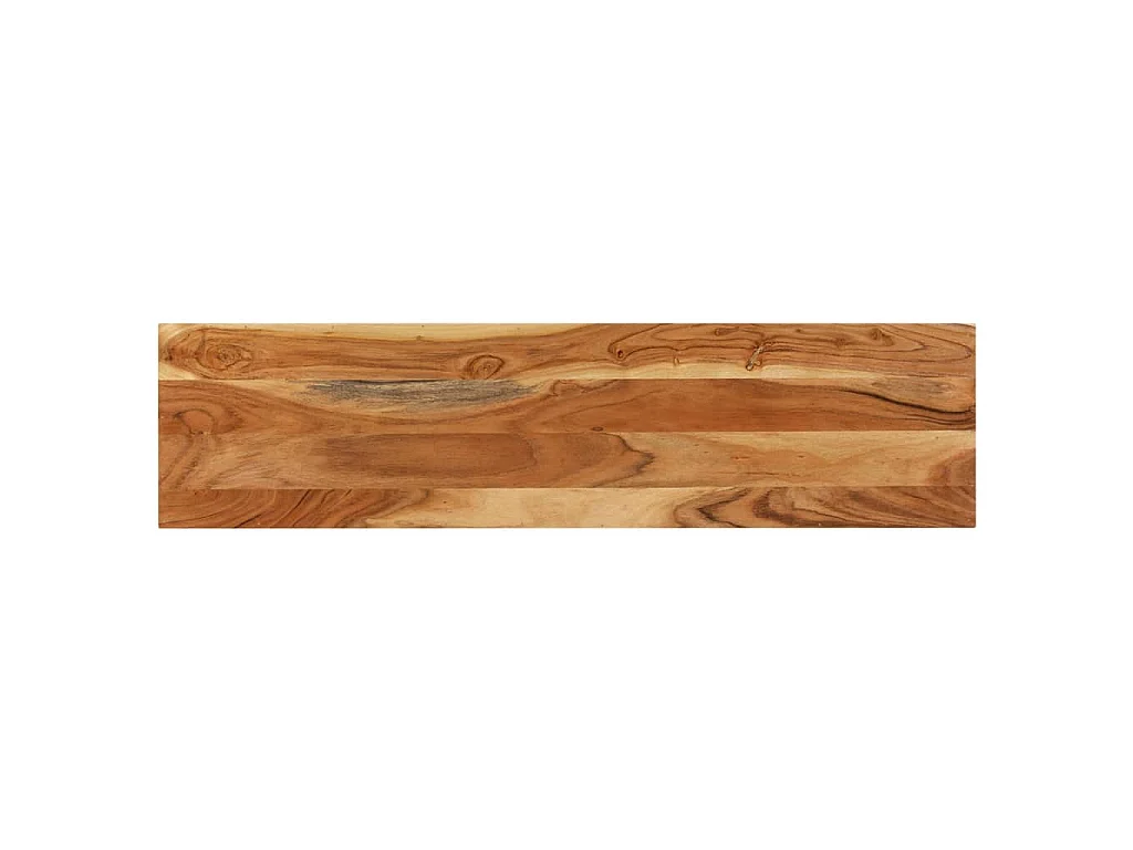 Mesa consola 120x30x75 cm madeira de acácia maciça
