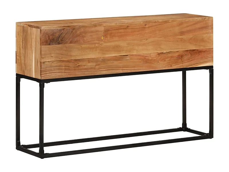 Tavolo Consolle 120x30x75 cm in Legno Massello di Acacia