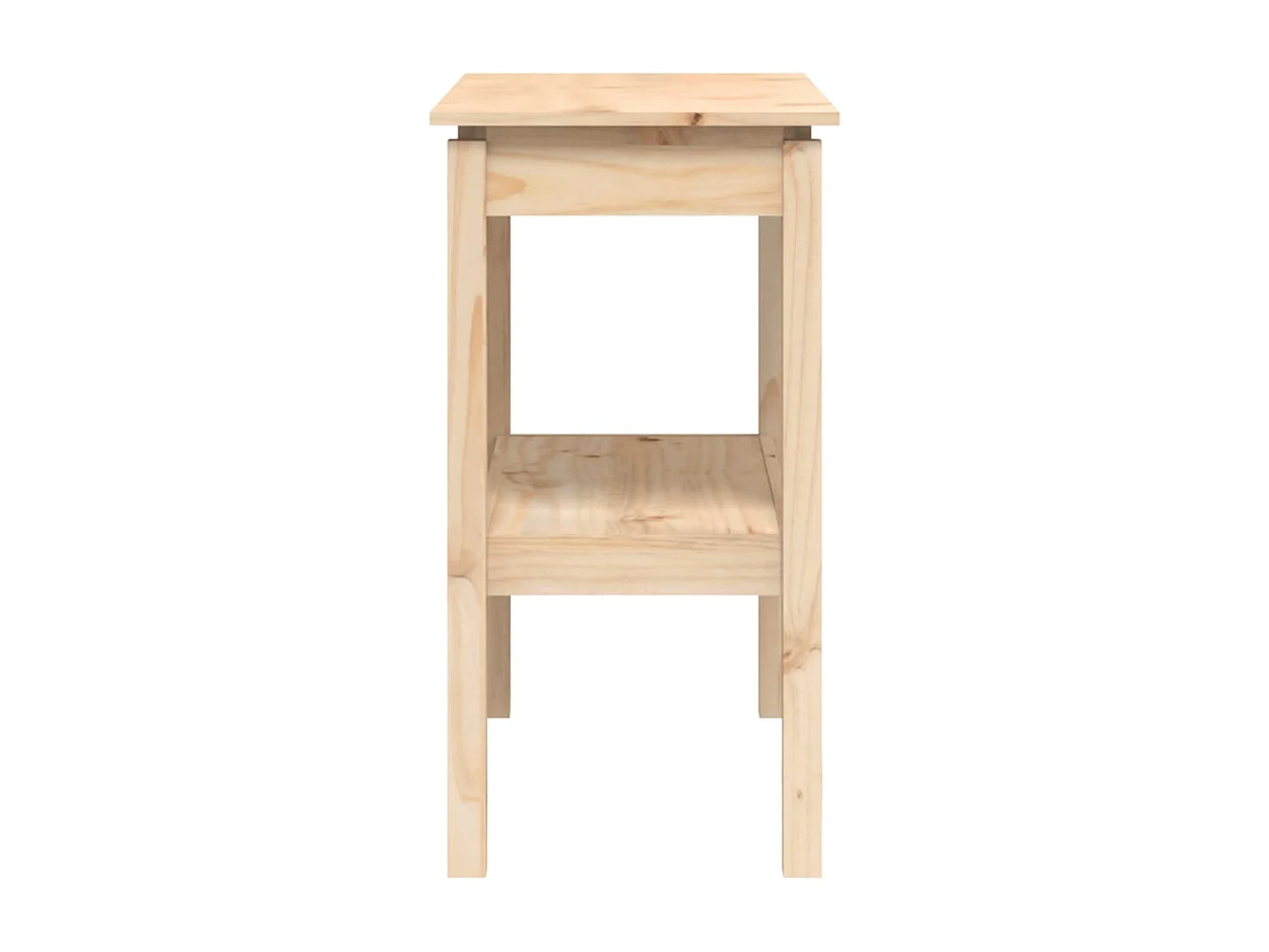 Wandtafel 80x40x75 cm massief grenenhout