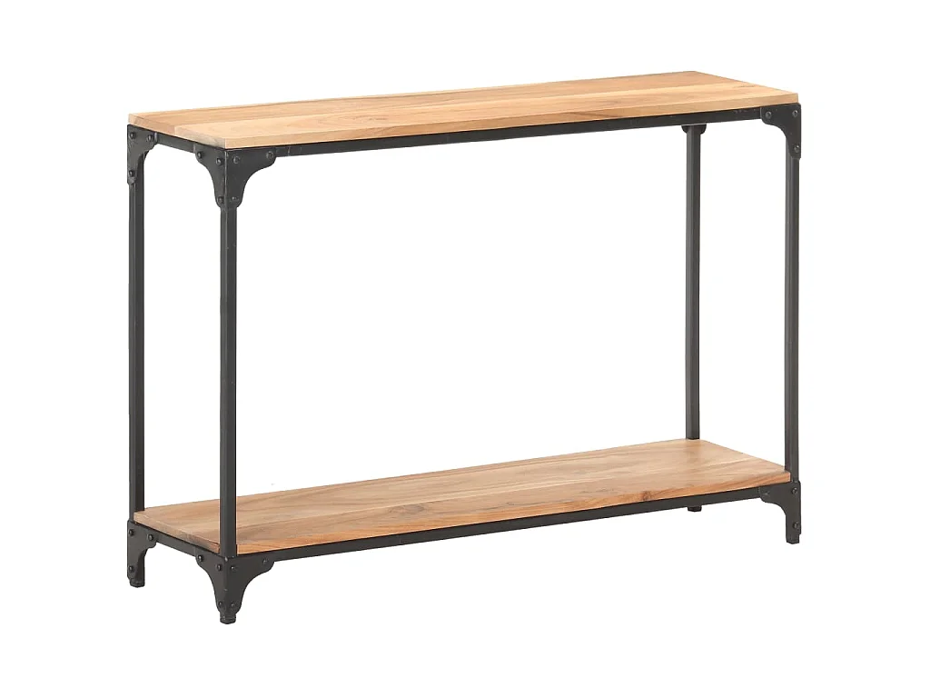 Table console 110x30x75 cm Bois solide d'acacia