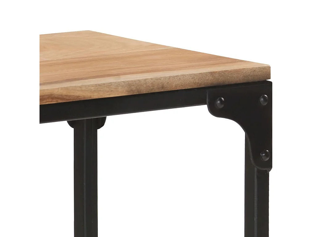 Table console 110x30x75 cm Bois solide d'acacia