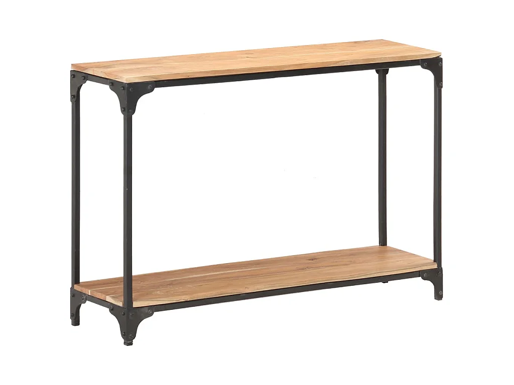 Table console 110x30x75 cm Bois solide d'acacia
