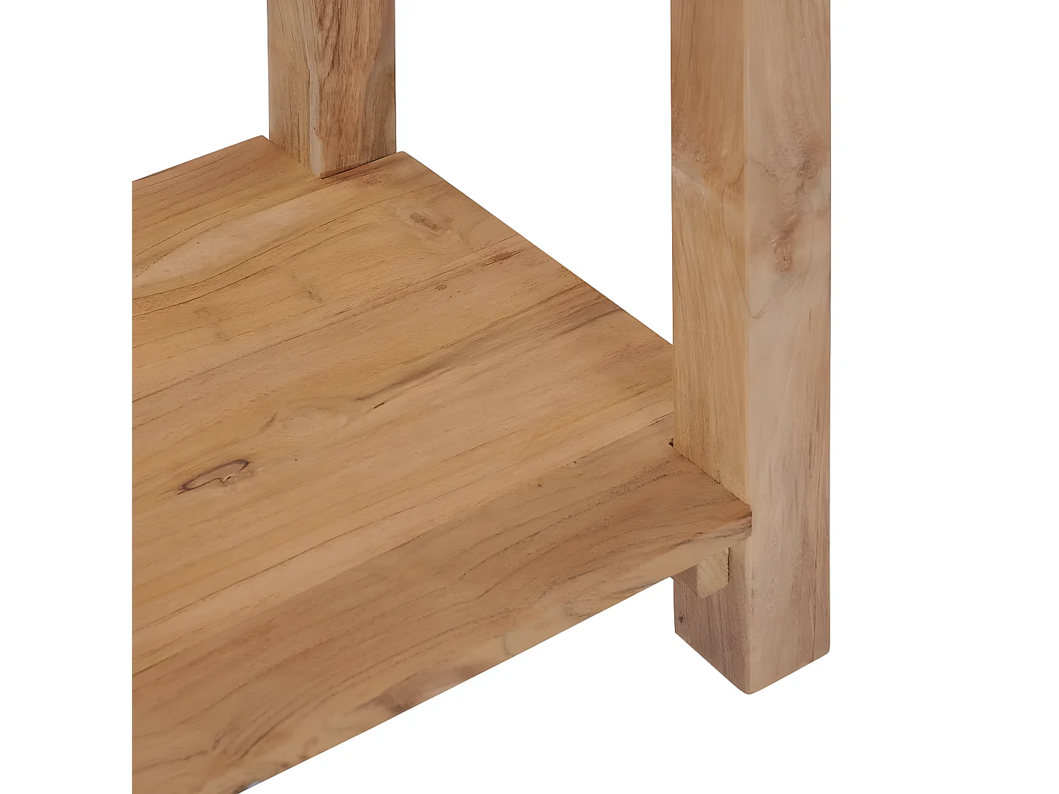 Konsolentisch 120x35x75 cm Teak Massivholz